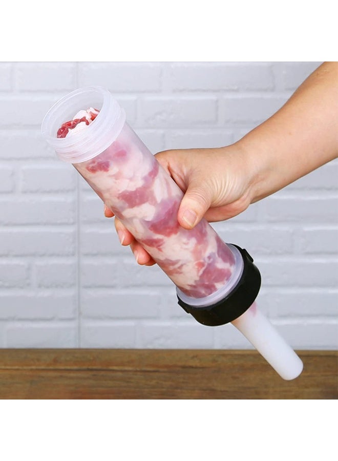 صانعة سلامي يدوية - آلة حشو سجق - آلة حشو سجق منزلية - آلة حشو سجق منزلية الصنع، اصنع أنواعًا مختلفة من السجق بسهولة في المنزل - Image 5